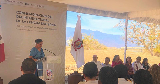 Conmemora Gobierno de México el Día Internacional de la Lengua Materna.