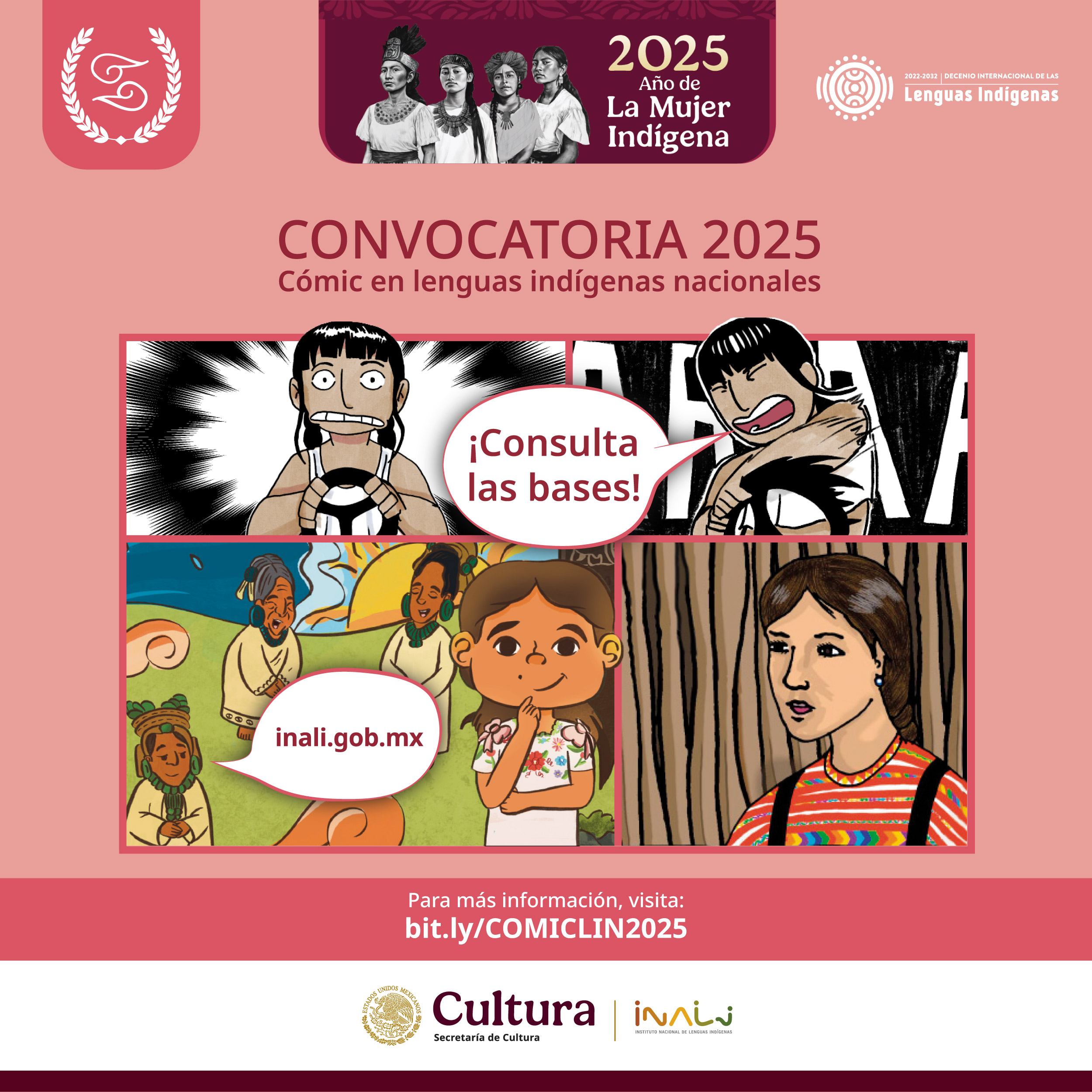 SIGUE ABIERTA LA CONVOCATORIA 2025: CÓMIC EN LENGUAS INDÍGENAS NACIONALES