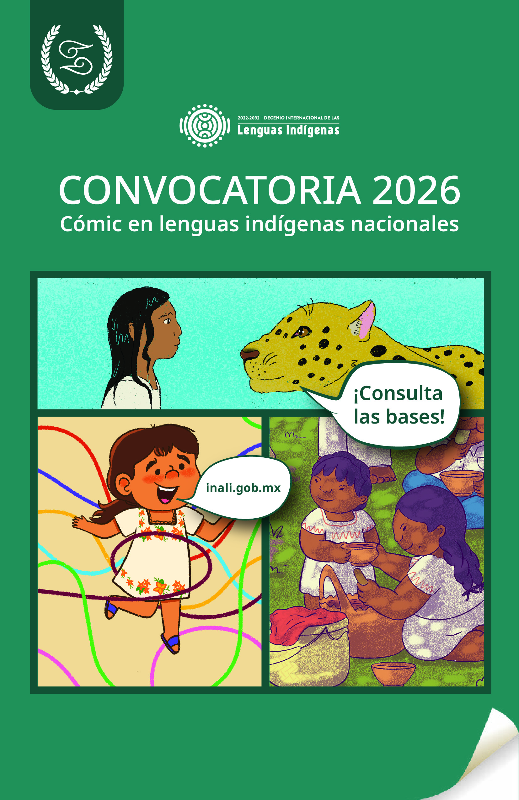 AÚN HAY TIEMPO PARA PARTICIPAR EN LA CONVOCATORIA 2026 CÓMIC EN LENGUAS INDÍGENAS NACIONALES